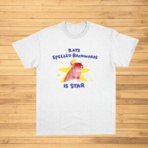 Rats spelled backwards is star T shirt